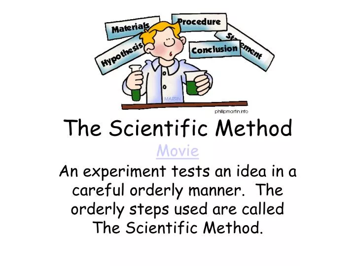 the scientific method movie