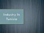 Industry In Tunisia