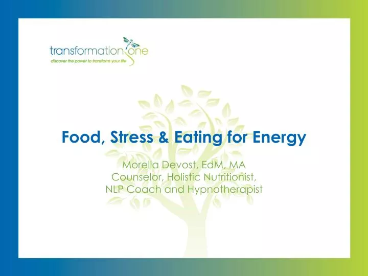 food stress eating for energy