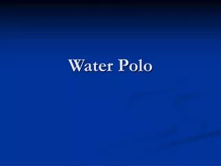 Water Polo