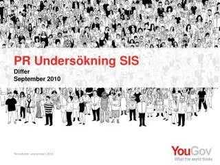 pr unders kning sis differ september 2010