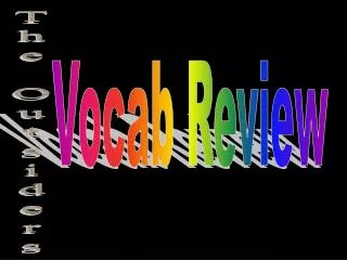 Vocab Review