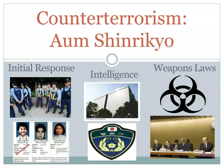 counterterrorism aum shinrikyo