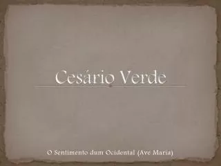 ces rio verde