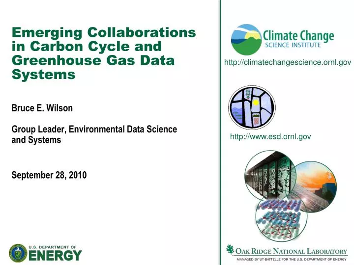 emerging collaborations in carbon cycle and greenhouse gas data systems