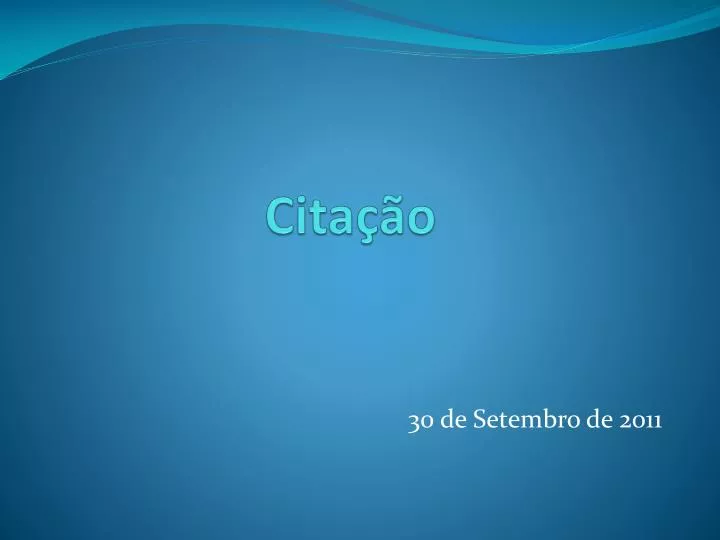 cita o