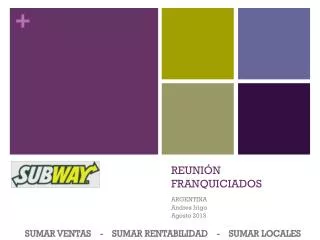 reuni n franquiciados