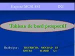 Tableau de bord prospectif - slide 1