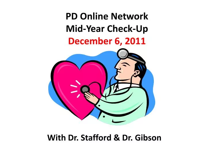 pd online network mid year check up december 6 2011