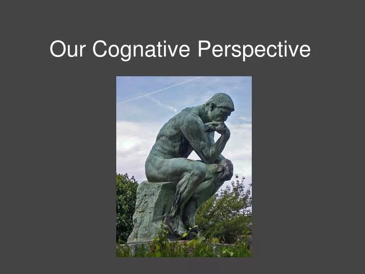 our cognative perspective