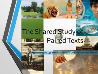 The Shared Study of Paired Texts