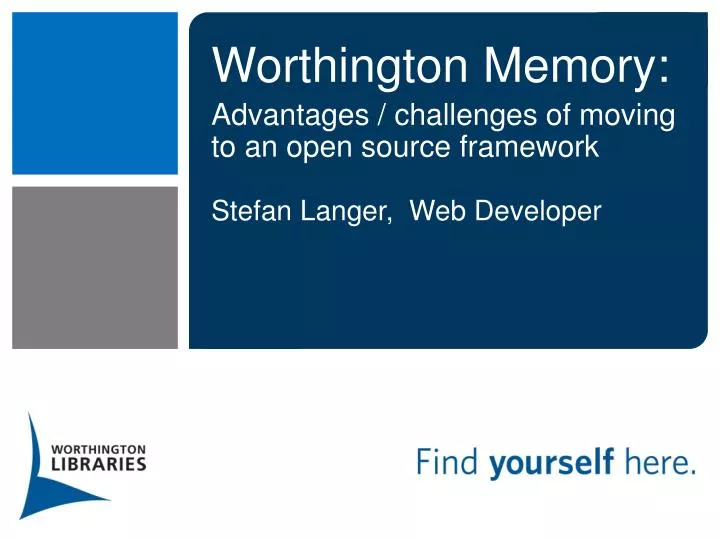 worthington memory