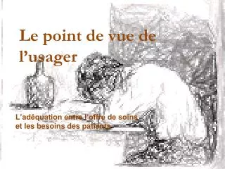le point de vue de l usager