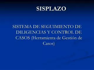 sisplazo