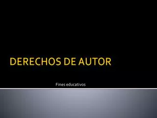 fines educativos