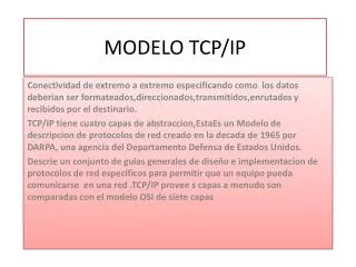 modelo tcp ip