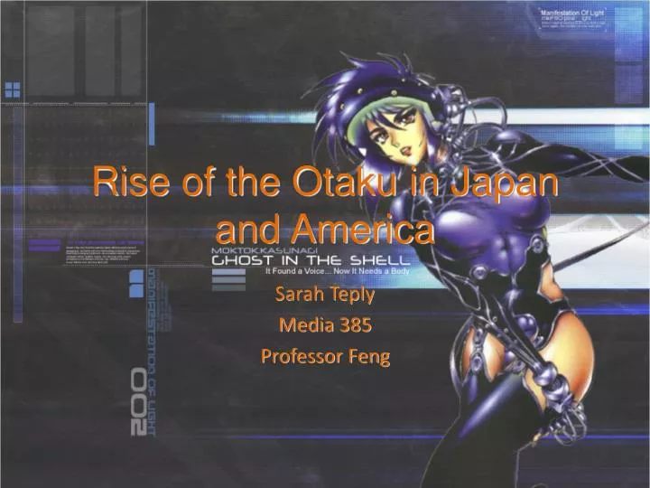 rise of the otaku in japan and america