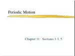 Periodic Motion - slide 1
