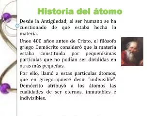 historia del tomo