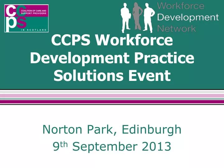 ccps workforce development practice solutions event