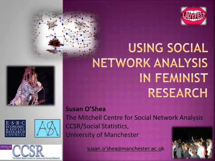 using social network analysis in feminist research