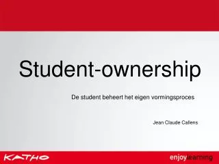 Student-ownership