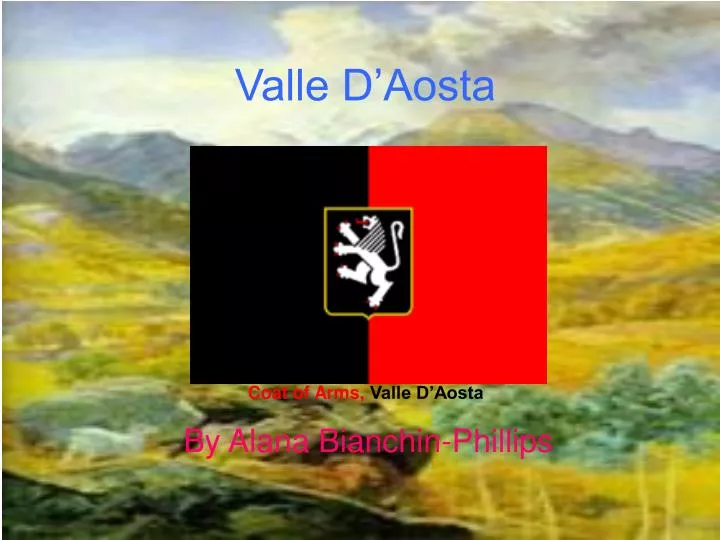 valle d aosta