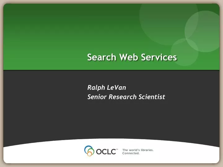search web services