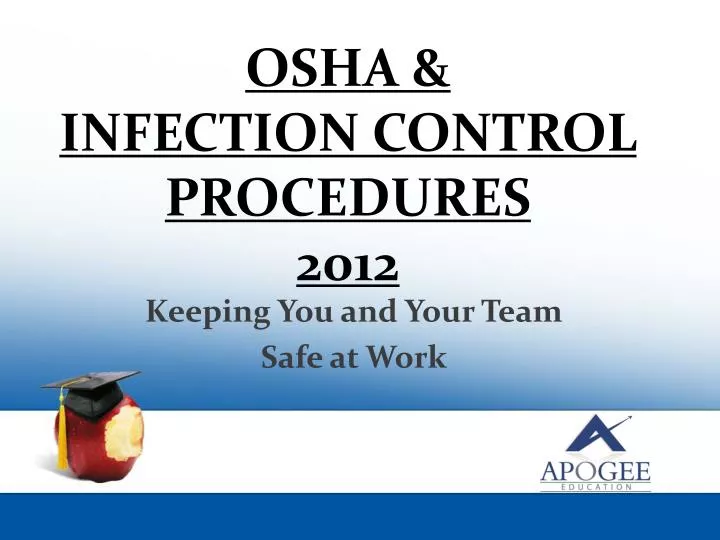 osha infection control procedures 2012