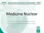 Medicina Nuclear - slide 1