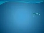 Taxes - slide 1