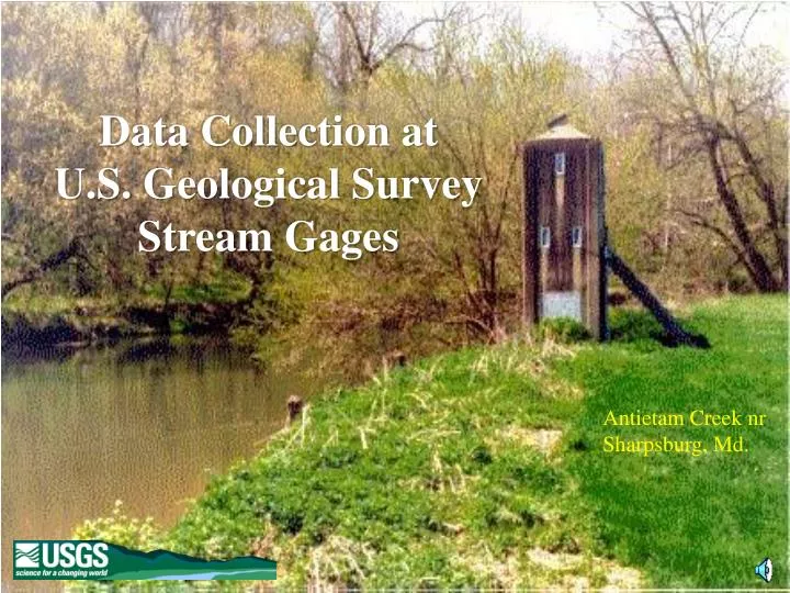 data collection at u s geological survey stream gages