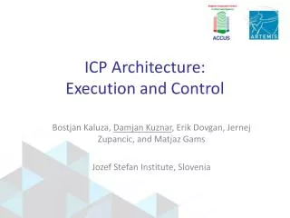 ICP Architecture: Execution and Control