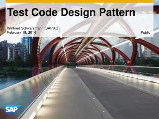 test code design pattern