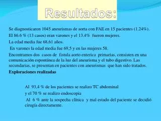 resultados