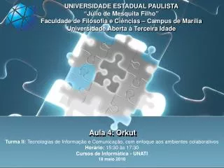 aula 4 orkut