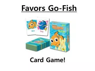 Favors Go-Fish