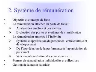 2 syst me de r mun ration