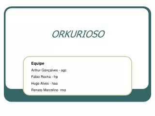orkurioso