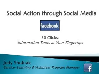 Social Action through Social Media