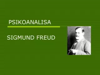psikoanalisa