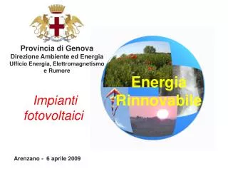 energia rinnovabile
