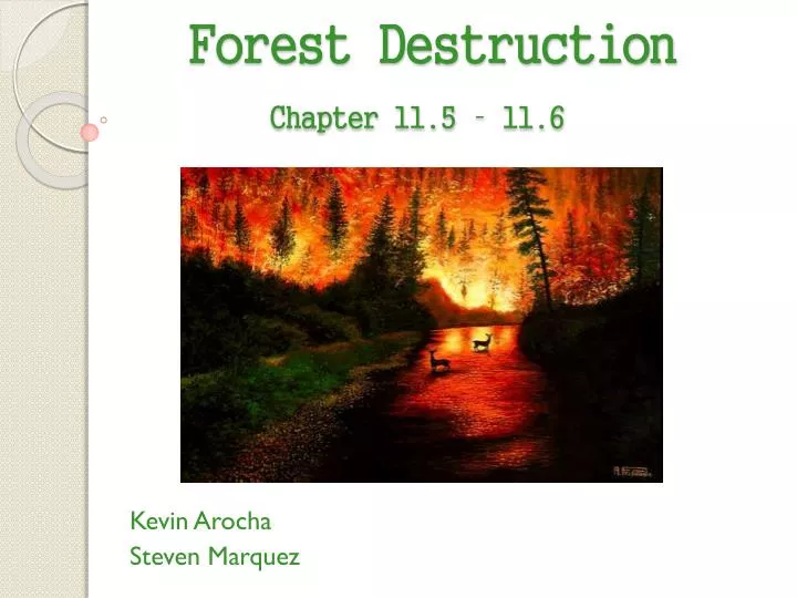 forest destruction chapter 11 5 11 6