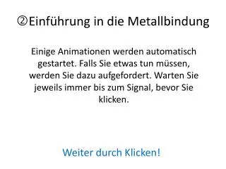 einf hrung in die metallbindung