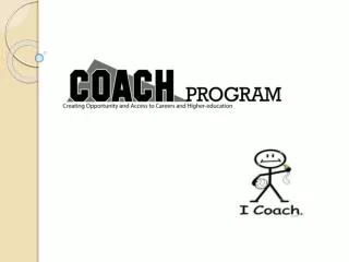 Mission of the COACH program