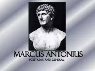 Marcus antonius