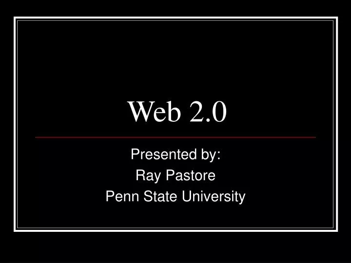 web 2 0