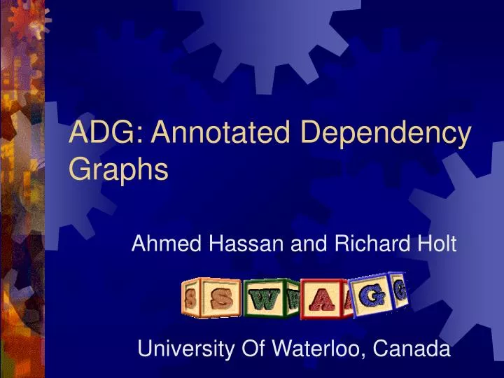 adg annotated dependency graphs