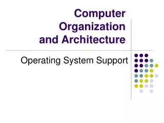computer organization and architecture