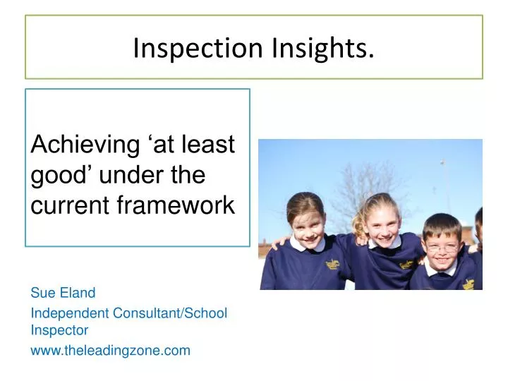 inspection insights